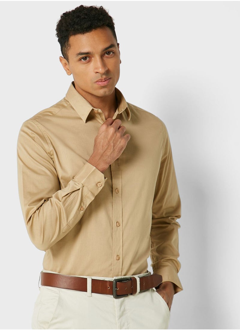Robert Wood - Stretch Poplin Shirt - Image 1