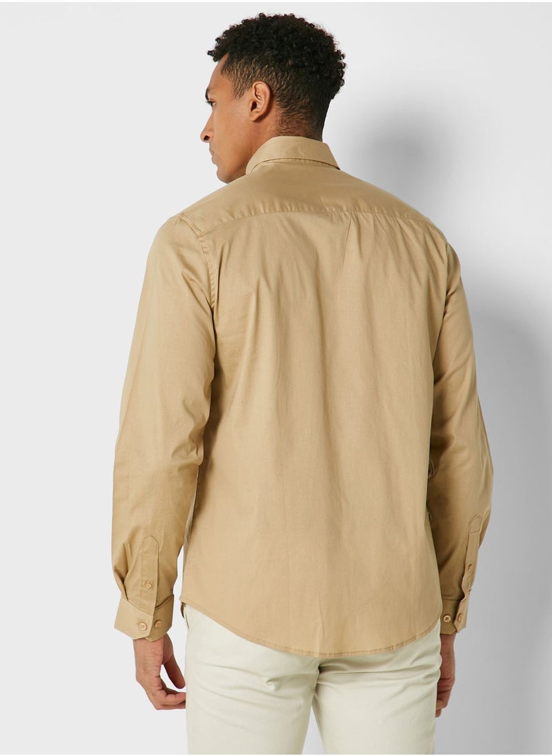 Robert Wood - Stretch Poplin Shirt - Image 1