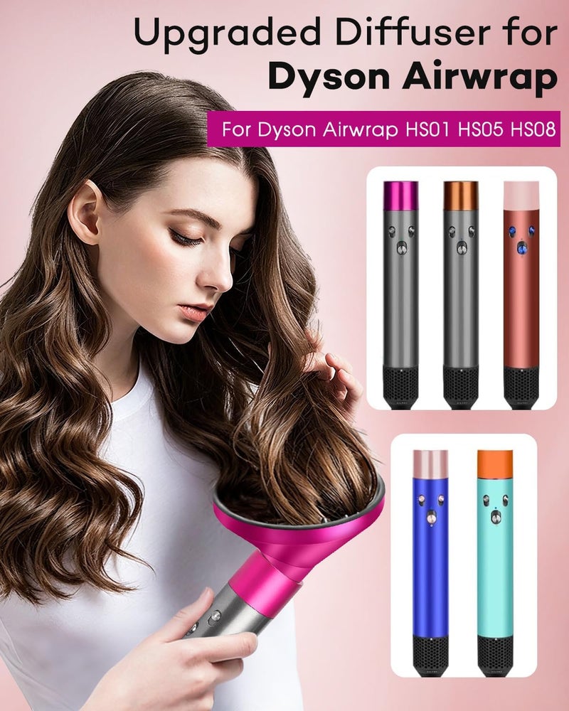 Chuancheng Upgraded Diffuser for Dyson for Airwrap Styler HS01 HS03 HS05, Universal Stereotype Hair Head Diffuser Attachment - Image 2
