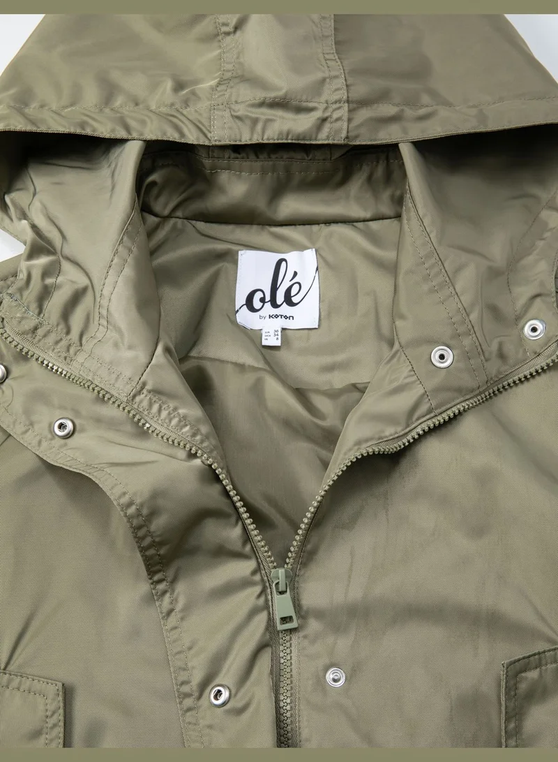 KOTON Oversized Bomber Jacket