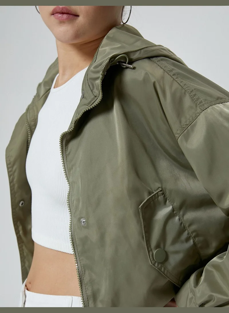 KOTON Oversized Bomber Jacket