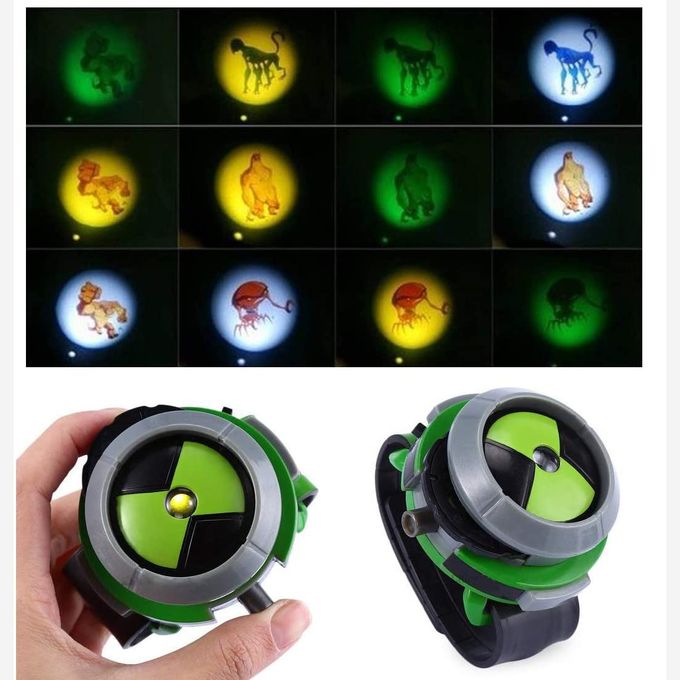 Grostmend Ben 10 Watch Toys Ben 10 Omnitrix Watch for Kids Ben Ten Ultimate Alien Projector Watch Games Action Figure Birthday Gifts - Image 5