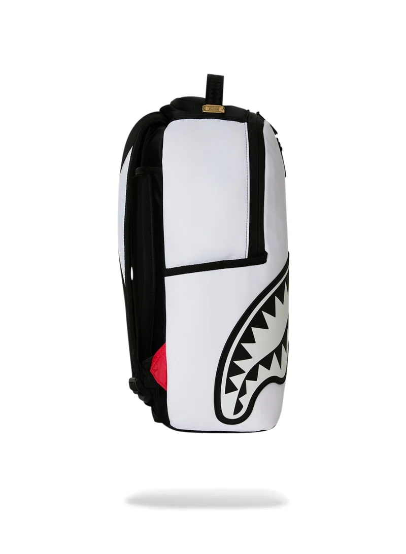 Sprayground  SHARK CENTRAL BLACK AND WHITE DLXS BACKPACK  | Best Price UAE