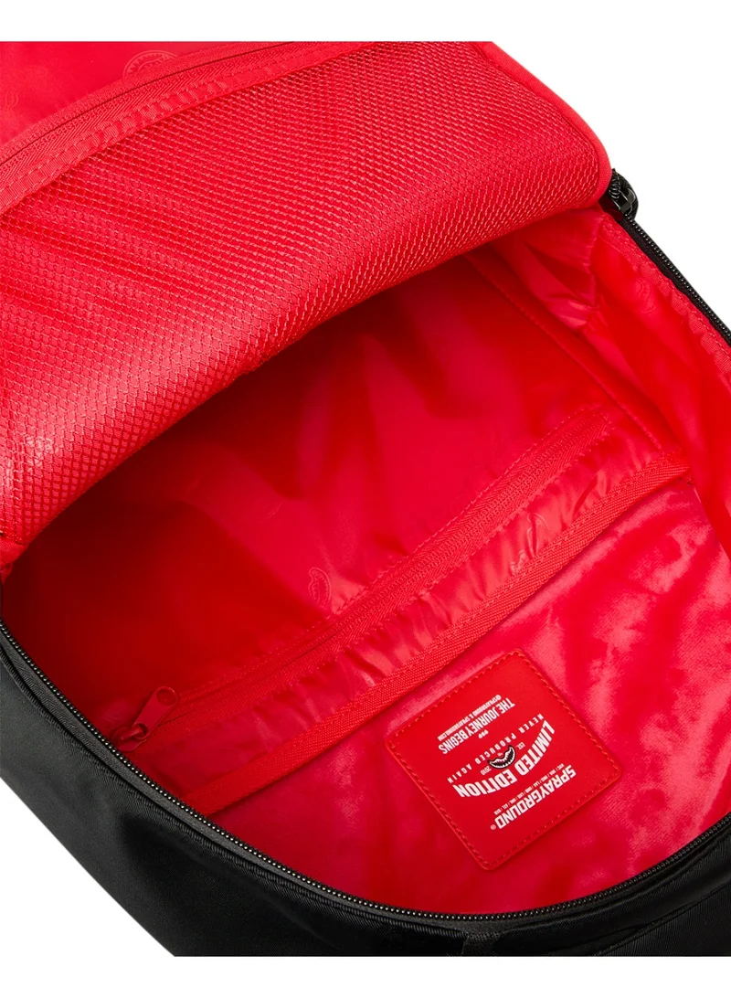 Sprayground  SHARK CENTRAL BLACK AND WHITE DLXS BACKPACK  | Best Price UAE