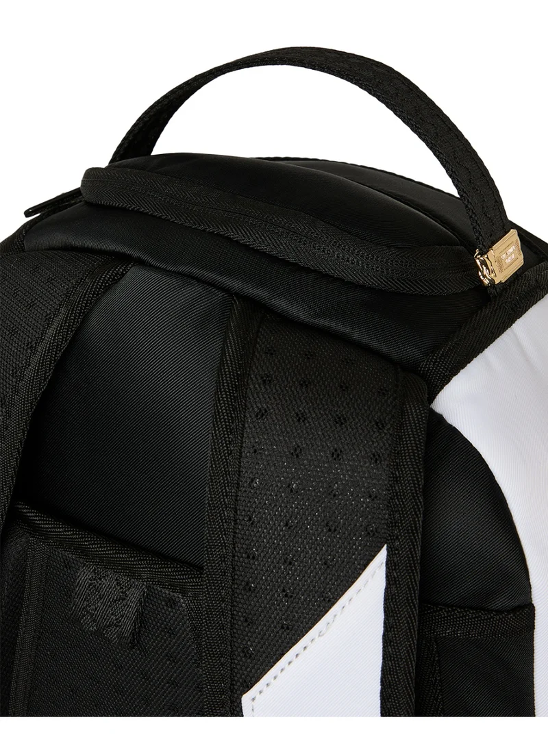 Sprayground  SHARK CENTRAL BLACK AND WHITE DLXS BACKPACK  | Best Price UAE