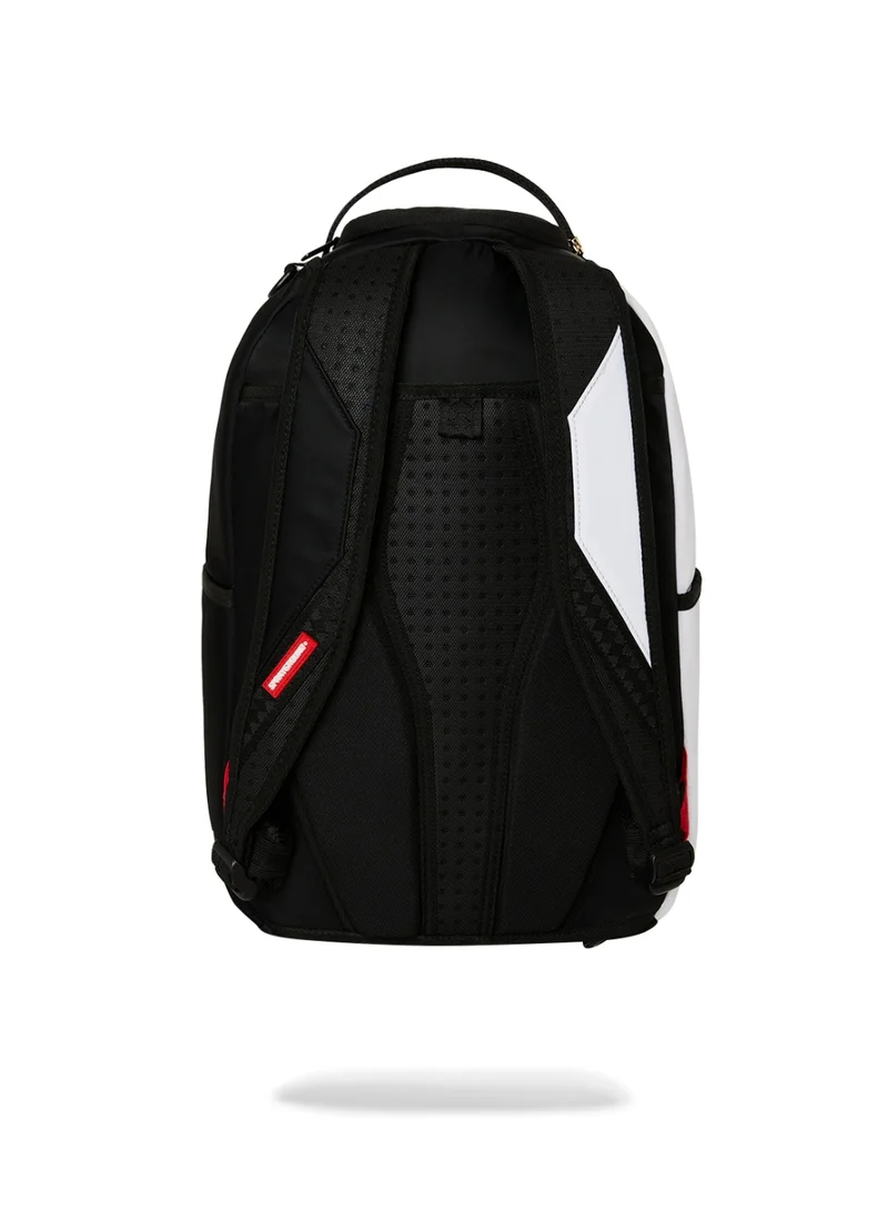 Sprayground  SHARK CENTRAL BLACK AND WHITE DLXS BACKPACK  | Best Price UAE