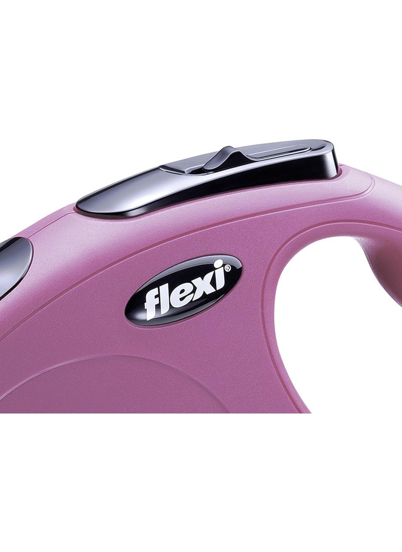 Flexi FLEXI New Classic Retractable Dog Leash Cord 10 ft Extra Small Pink  - Image 2