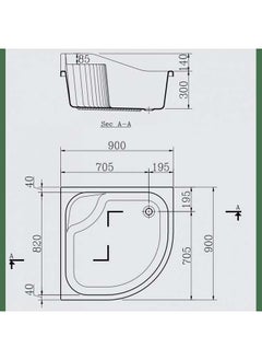 مصر اكريليك 90*90 قدم كورنر ابيض 0 بالجانب والكرسى - pzsku/Z0109F25C951DCA2C3976Z/45/_/1716884213/22a7b50d-c64a-4970-ac56-035fb54c17e0