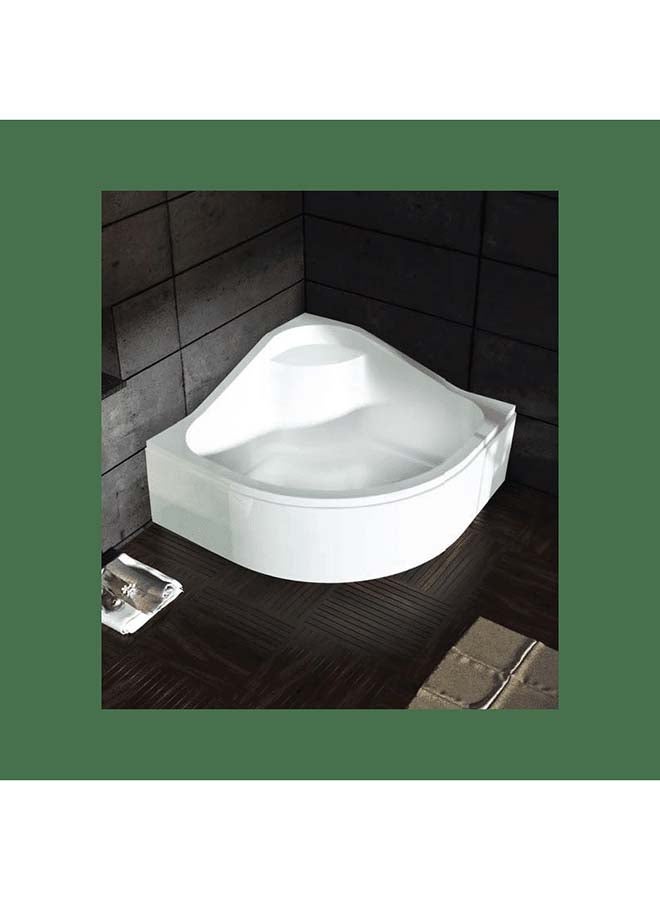Ideal Standard Egypt acrylic 90*90 feet white corner 0 side and chair  - Image 2