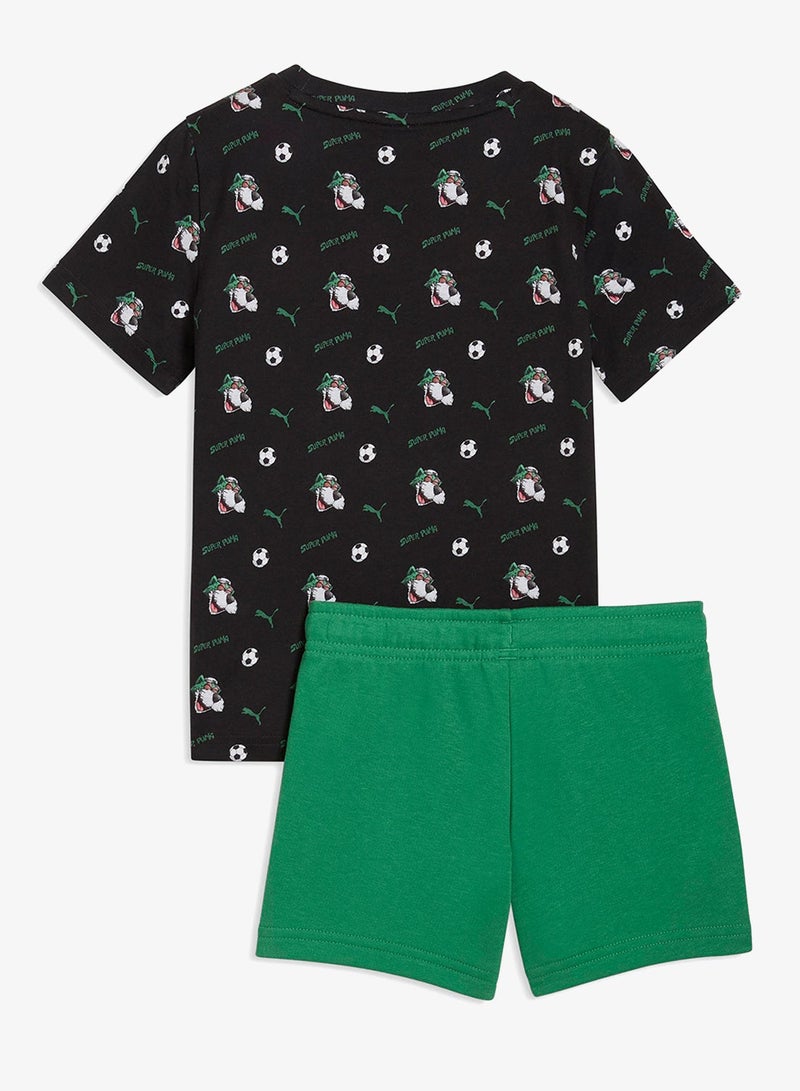 PUMA Kids Minicats Essential T-Shirt Set - Image 5