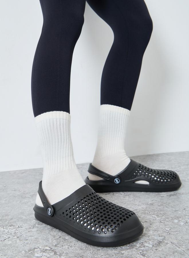 Take Two Styli Solid Slip-On Heel Strap Clogs - Image 2