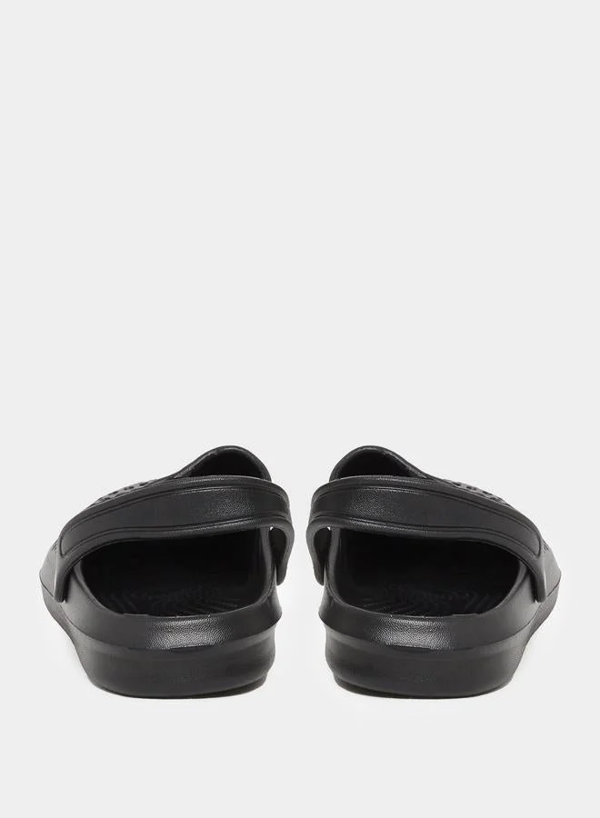 Take Two Solid Slip-On Heel Strap Clogs