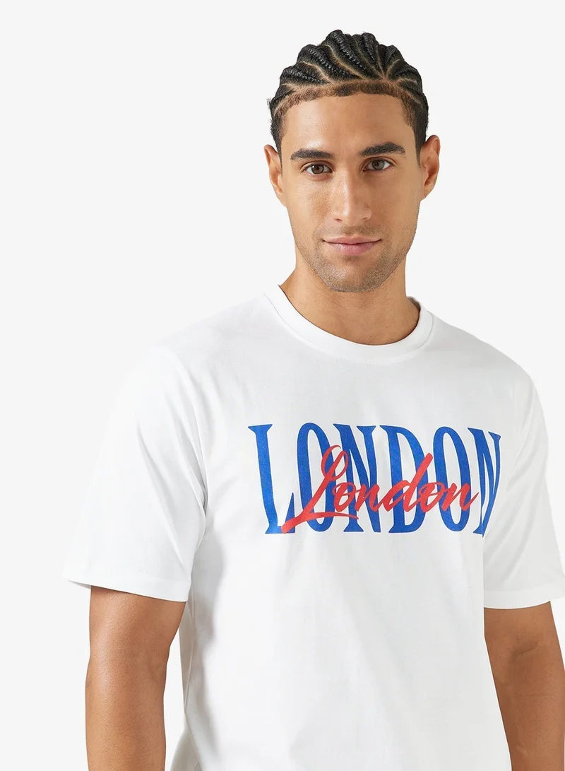 Seventy Five Graphic Print T-Shirt