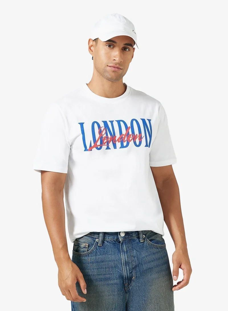 Seventy Five Graphic Print T-Shirt