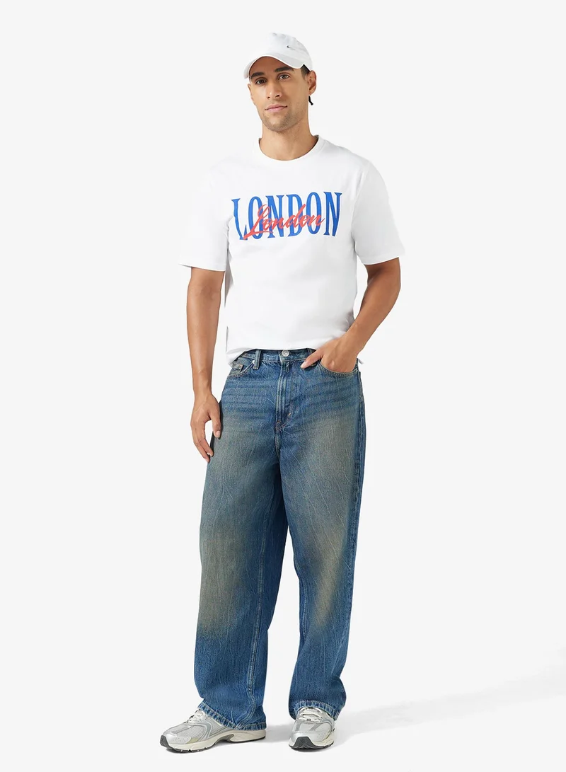 Seventy Five  Graphic Print T-Shirt for Men | Best Price UAE