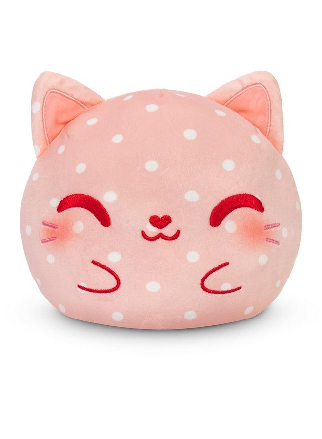 TeeTurtle Strawberry Shortcake Scented Reversible Plush - Strawberry Shortcake and Custard - Cute Kawaii 6" Strawberry Scented Plushie - Image 2