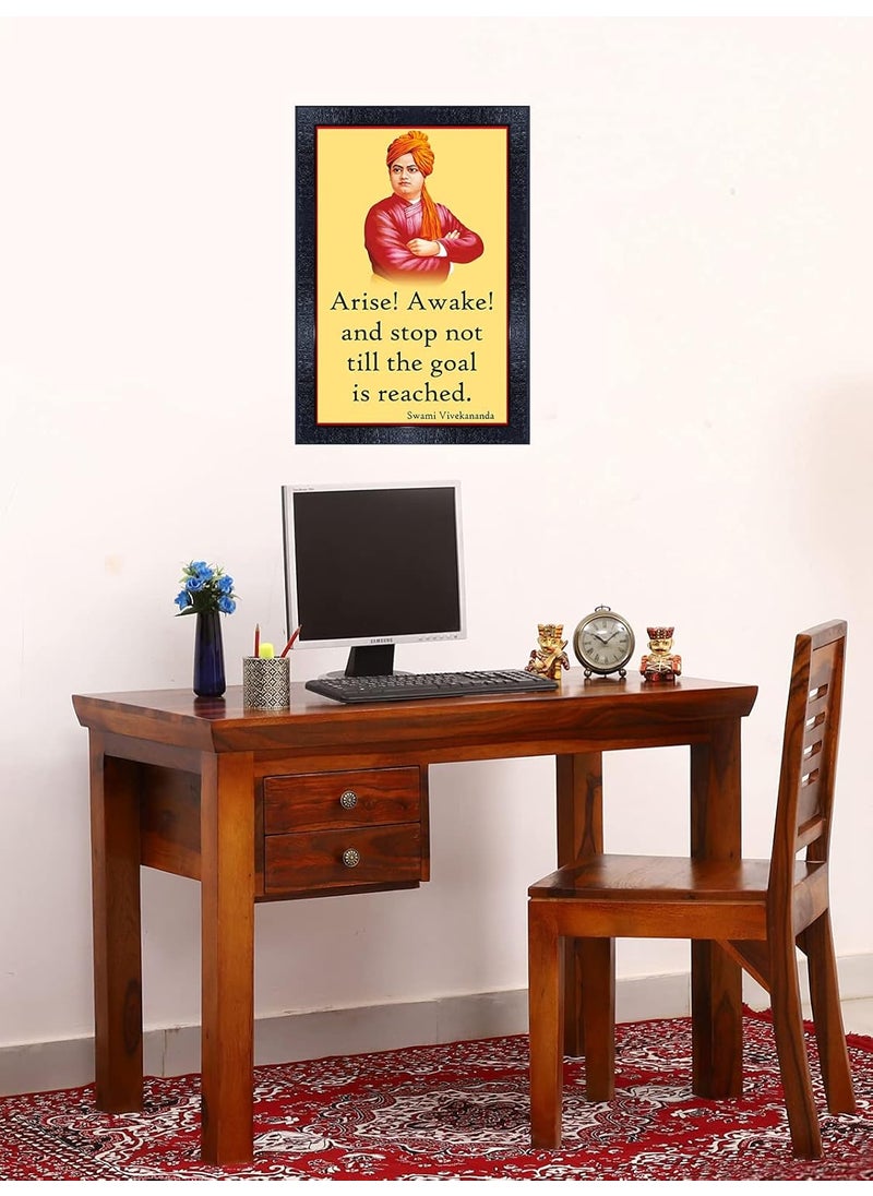 PNF - pnf Poster And Frames Motivational Quotes Frames With Acrylic Sheet | For Living, Bedroom | Home Decoration Item | Best Gifting Option (13.5x19 inch) 323 - Image 1