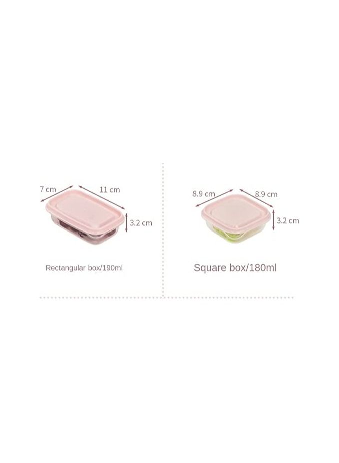 Spaceshoop 17 Pack Plastic Food Storage Containers with Lids Free Stackable Transparent Reusable Airtight Kitchen Storage Box for Coarse Cereals and Grains - Image 4