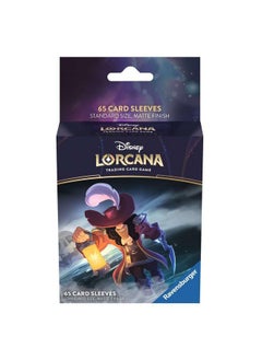 Disney Lorcana The First Chapter Tcg Captain Hook Card Sleeve Pack For Ages 8 And Up