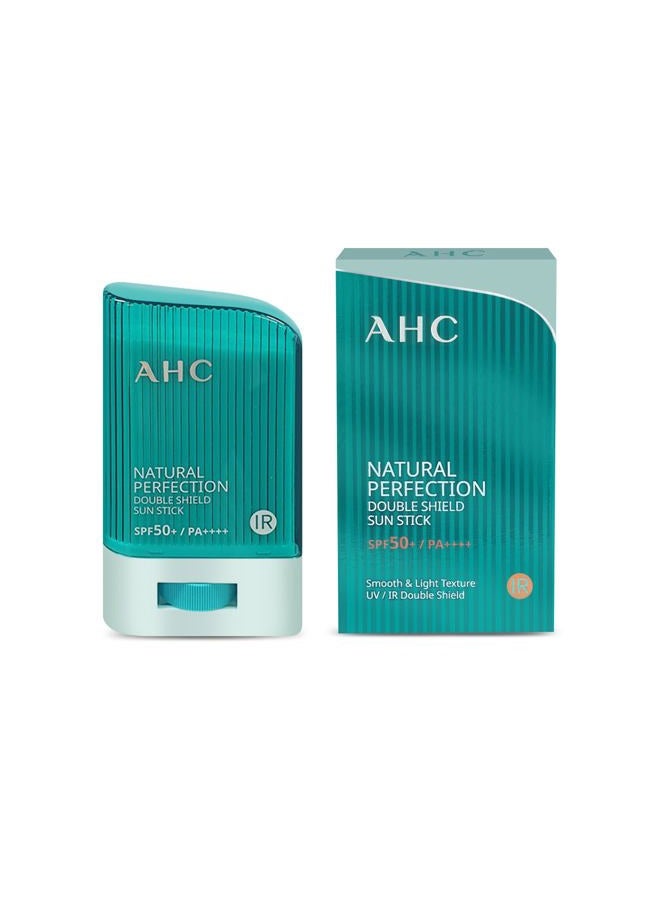 AHC Natural Perfection Double Shield Sun Stick 22g SPF50+ PA++++ - Image 1