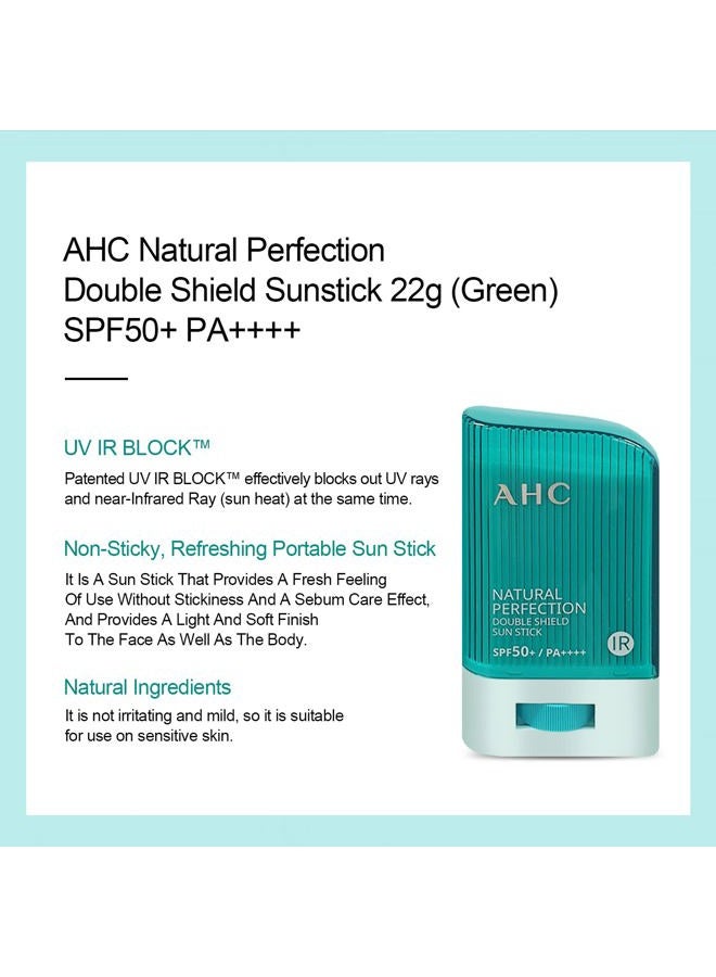 AHC Natural Perfection Double Shield Sun Stick 22g SPF50+ PA++++ - Image 5
