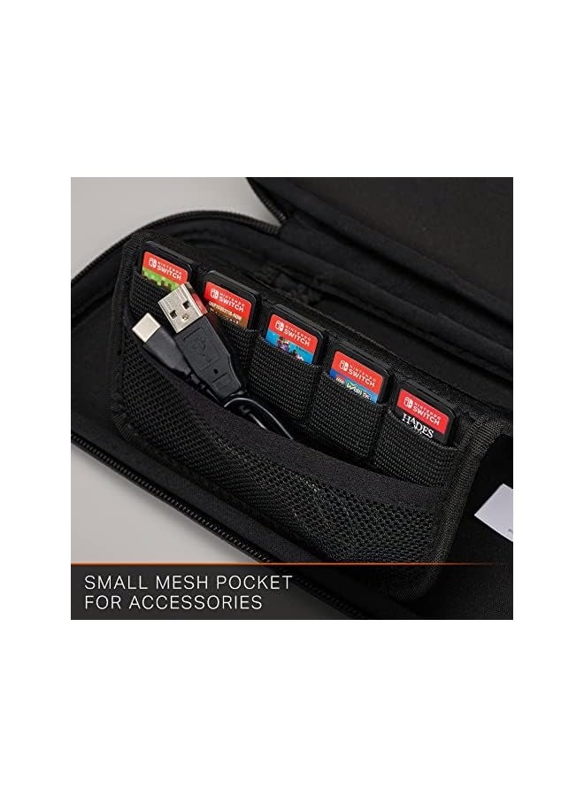 Slim Case for Nintendo Switch - OLED Model, Nintendo Switch or Nintendo Switch Lite – Charcoal