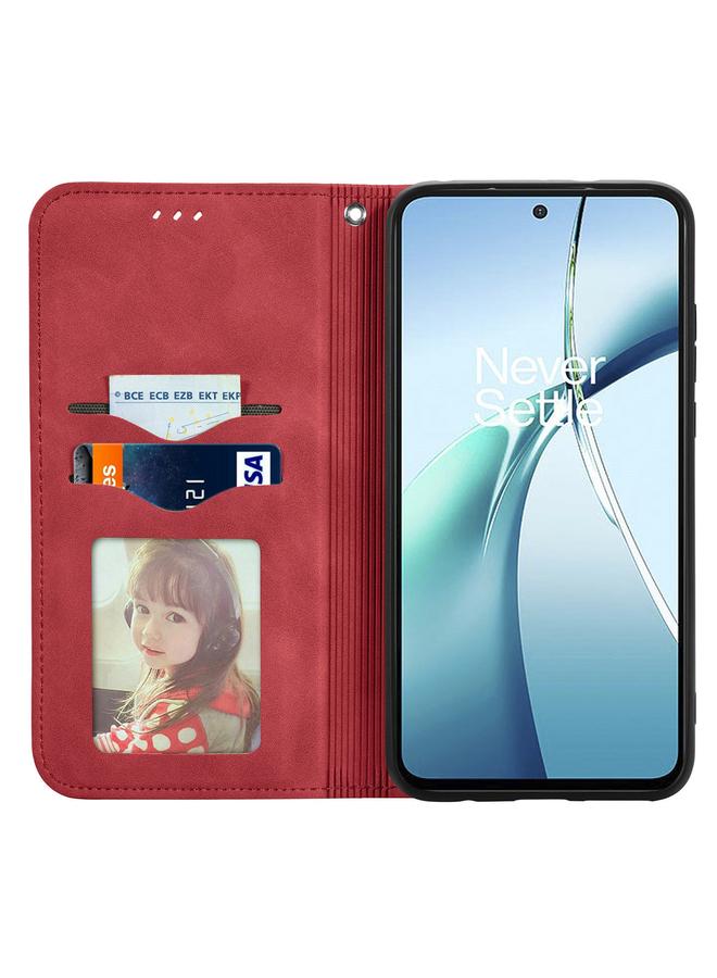 S-TOP Case For Nothing Phone 2a Plus Retro Skin Feel Magnetic Flip Leather Phone Case - Image 3