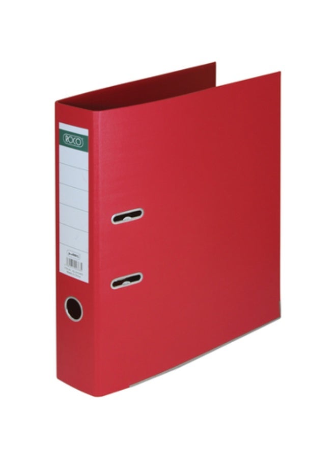 Standard Box File 7.50 cm F4/A4Red Polypropylene/Pressboard
