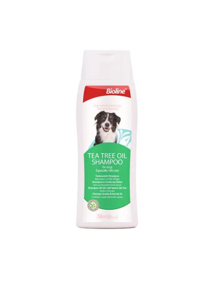 بايولاين شامبو بيولاين للكلاب بزيت شجرة الشاي - 250 مل - Image 1