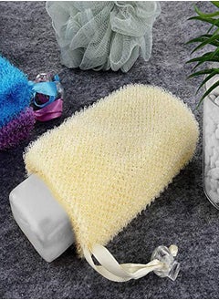 Linkidea 3 Pcs Soap Bag, Exfoliating Soap Saver Pouch, Exfoliator Sponge Soap Pocket Drawstring Bags, Body Scrubber For Bath Shower (Three Random Color)  - Image 3