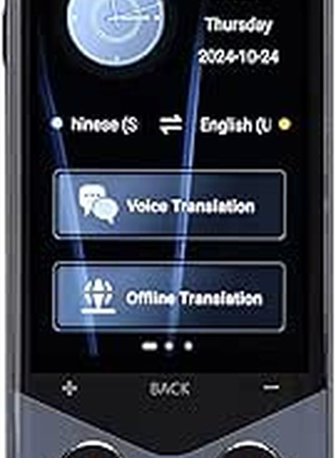 Global Roaming SIM Card Voice Translator 137 Languages 5MP Photo Translation Portable Hotspot System - Image 1