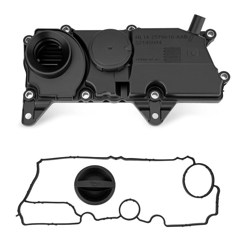 GDUKOP 32140004 PCV Valve Oil Trap Engine Valve Cover with Gasket Compatible with Volvo 20142025 XC60 XC40 XC90 S60 V60 S90 V90 XC70 S80 20L L4 Replace 31316184 32242753 31430923 31670210 - Image 3