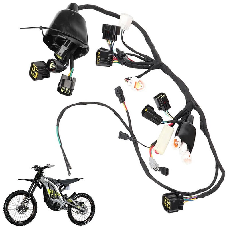 Cylemoto Full Main Wire Wiring Harness Assembly for Surron Sur Ron Light Bee X/S Electric Dirt Bike - Image 1