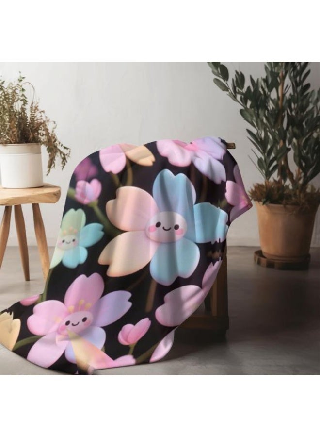 general Baby and children's cartoon flannel thin blanket (warm and comfortable, suitable for sleep, game use) 70cm*100cm - Image 4