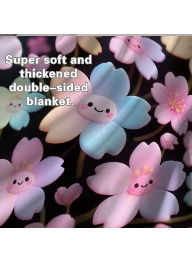 general Baby and children's cartoon flannel thin blanket (warm and comfortable, suitable for sleep, game use) 70cm*100cm - Image 3