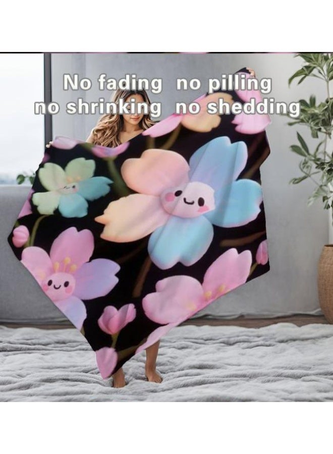 general Baby and children's cartoon flannel thin blanket (warm and comfortable, suitable for sleep, game use) 70cm*100cm - Image 2