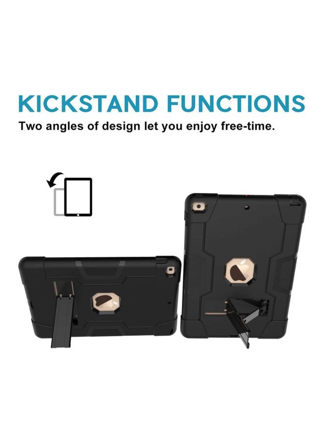 NIBEMINENT Protective Case Cover For Apple iPad 10.2-Inch Black  - Image 3