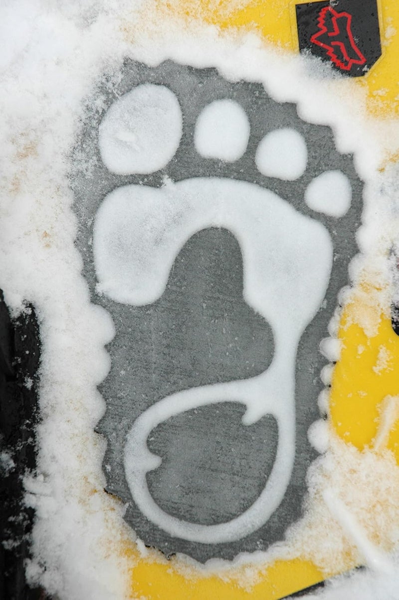 Toejamr Snowboard Stomp Pad - Bigfoot YETI - Gray - Image 5