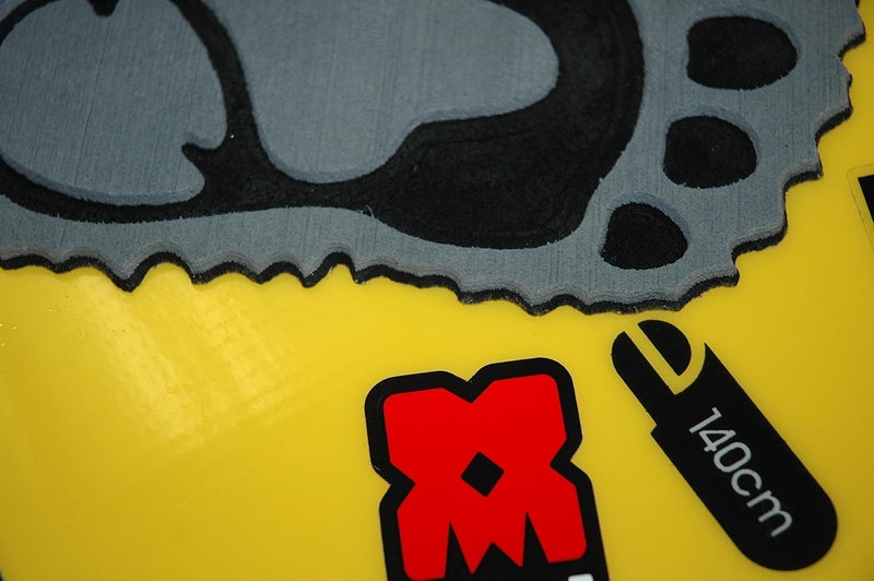 Toejamr Snowboard Stomp Pad - Bigfoot YETI - Gray - Image 4