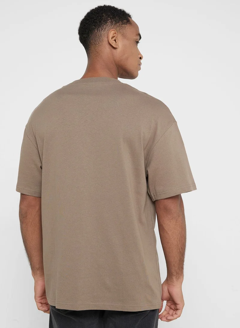 JACK & JONES Logo Crew Neck T-Shirt