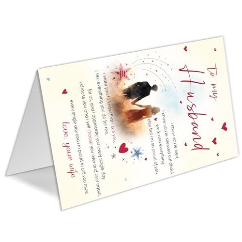 HEJOYN Happy Birthday Cards & Gift for Husband from Wife, Husband Birthday Card, Funny Bday Gifts for Men Him - Image 5