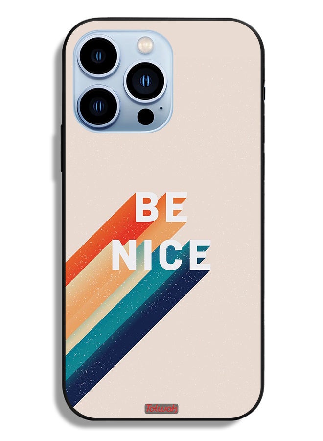 Tolwak Apple iPhone 13 Pro Protective Case Be Nice - Image 2