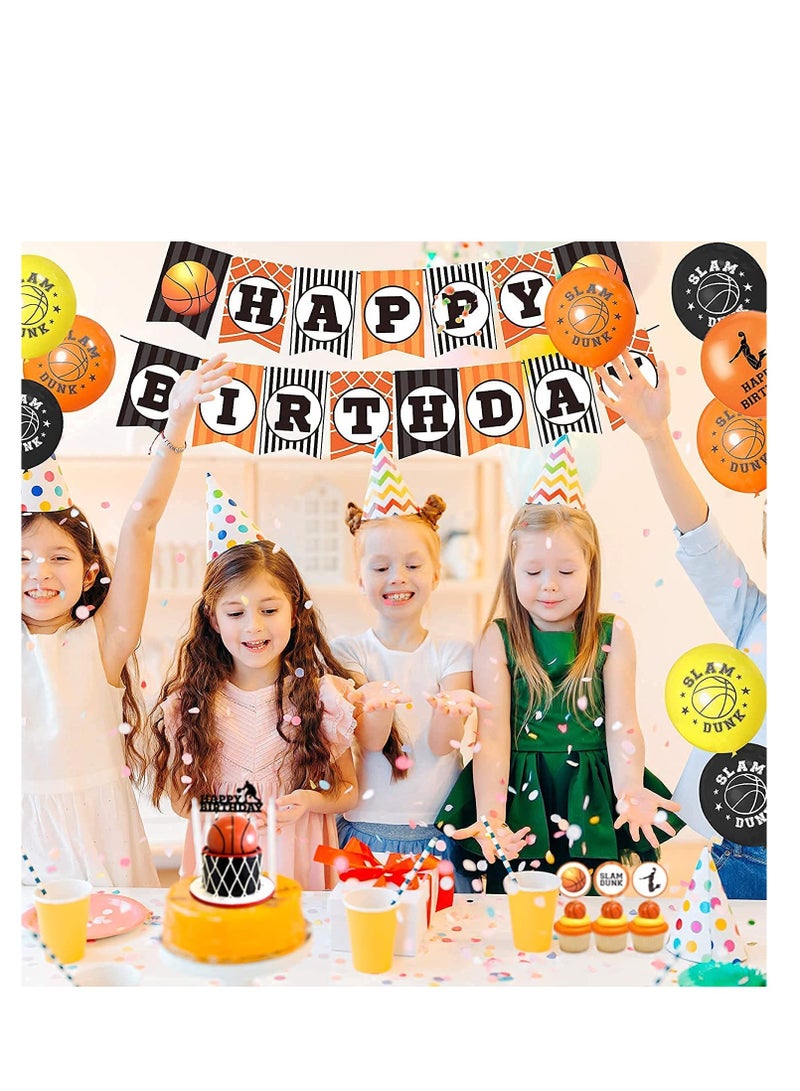 Birthday Decorations Happy Party Balloons Banner Supplies for Boys Men Kids Cake Decor Suit Baby Shower - Image 2