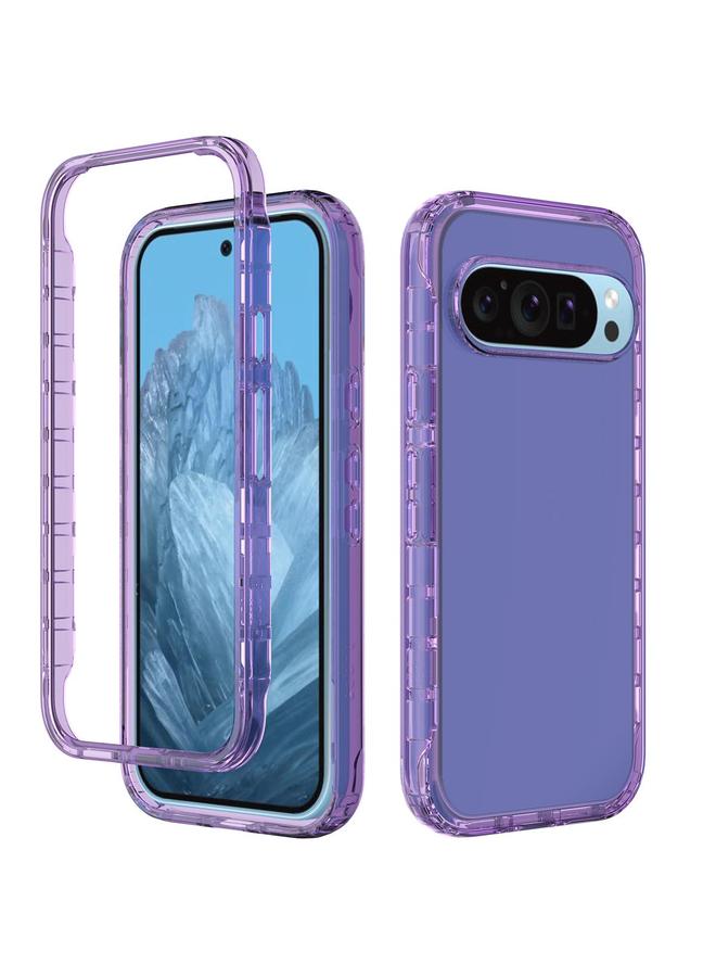 اس-توب جراب لهاتف Google Pixel 9 / 9 Pro مقاوم للصدمات شفاف متدرج اللون مصنوع من مادة البولي كربونات + مادة TPU - Image 1