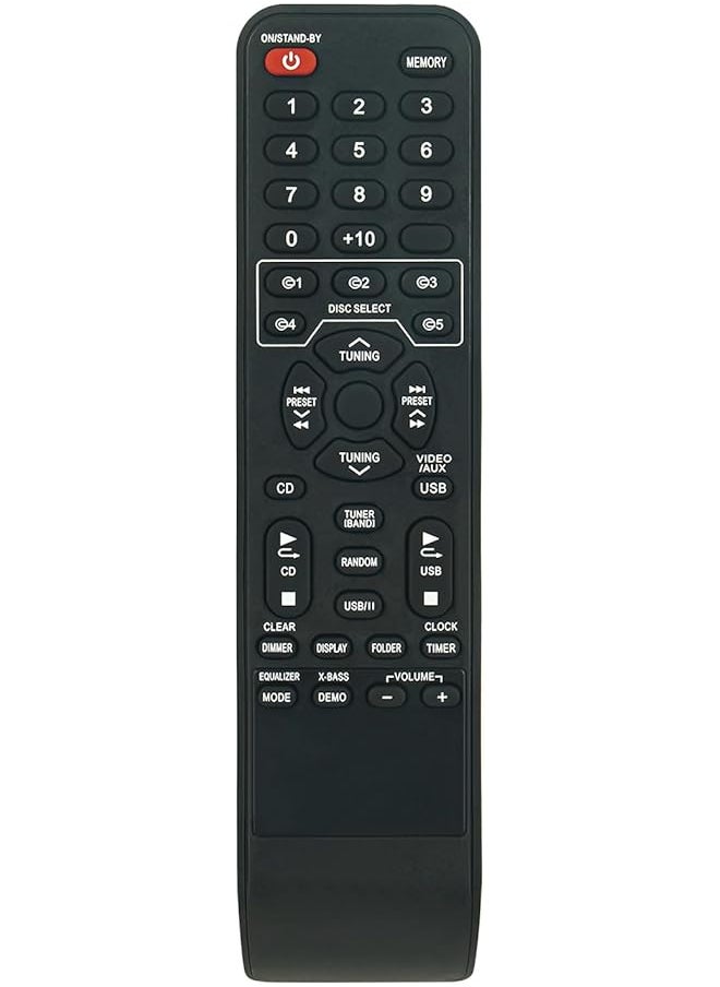 جهاز التحكم عن بعد البديل Rrmcga081Awsa Ga081Awsa مناسب لنظام الصوت Sharp Xl Uh240 Xluh240W Xl Uh242 Xluh240 Xl Uh240W Xluh242