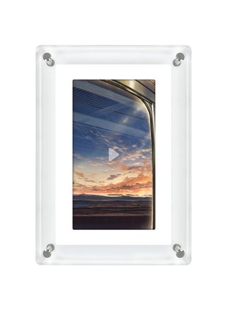 Wi-Fi Digital Photo Frame, 7 inch Smart Electronic Picture Acrylic Frame with 800*480 IPS Touch Screen, Built-in 8 GB Memory, Share Moments Instantly via App - pzsku/Z010BB8E10B81BBDB6F8EZ/45/_/1721383147/22e3600d-d4c0-498a-bae8-67da8fa02c69