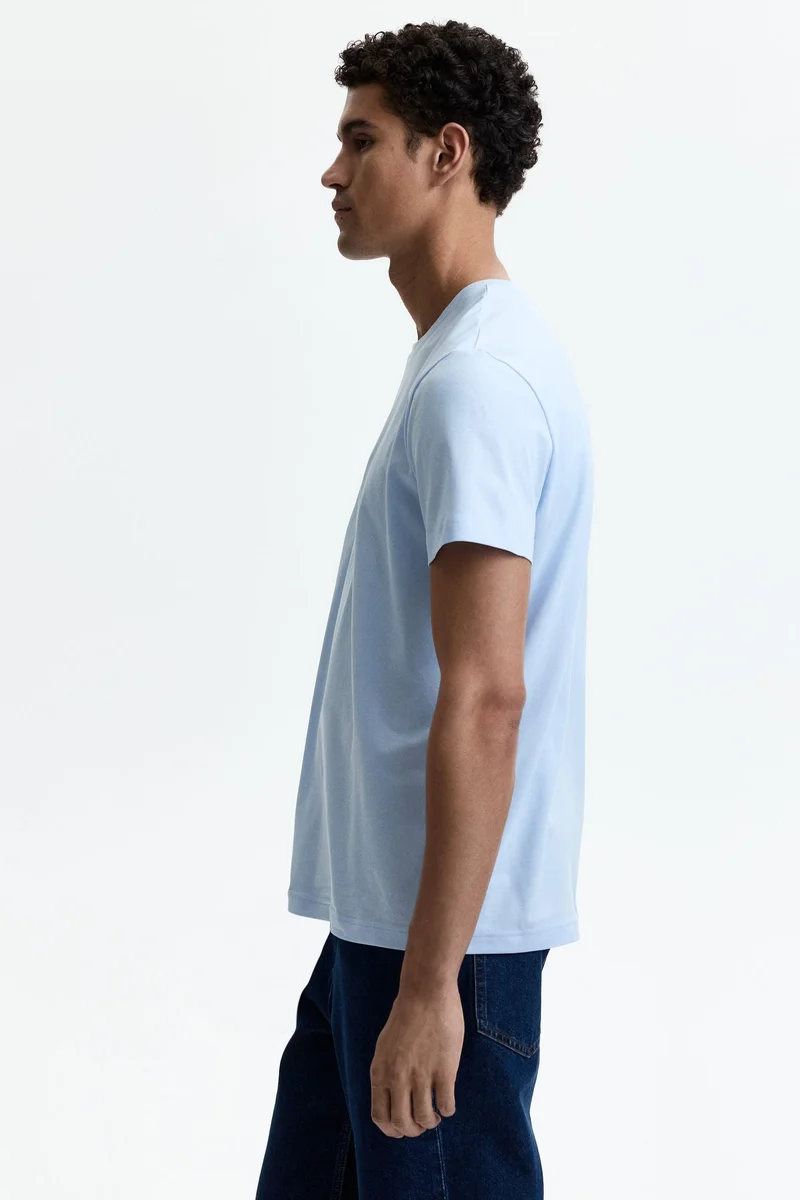 H&M  Round-neck T-shirt Slim fit for Men | Best Price UAE