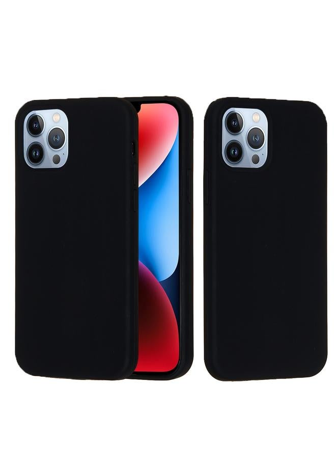 erorex Case For iPhone 15 Pro Solid Color Silicone Phone Case - Image 1