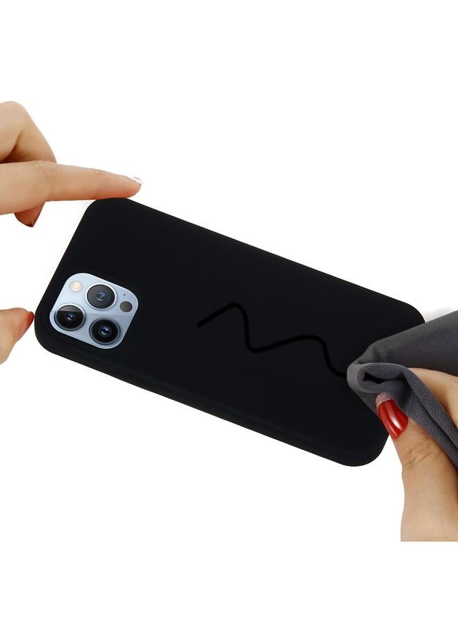 erorex Case For iPhone 15 Pro Solid Color Silicone Phone Case - Image 5