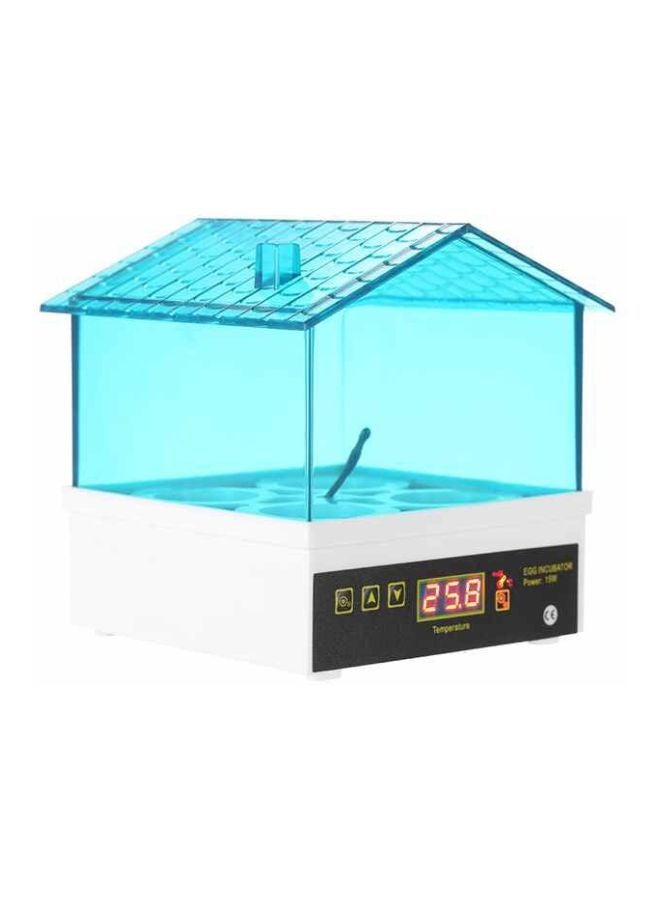 آنسيلف حاضنة بيض أوتوماتيكية سعة 4 بيضات مزودة بقابس بريطاني أزرق/ أبيض - Image 5